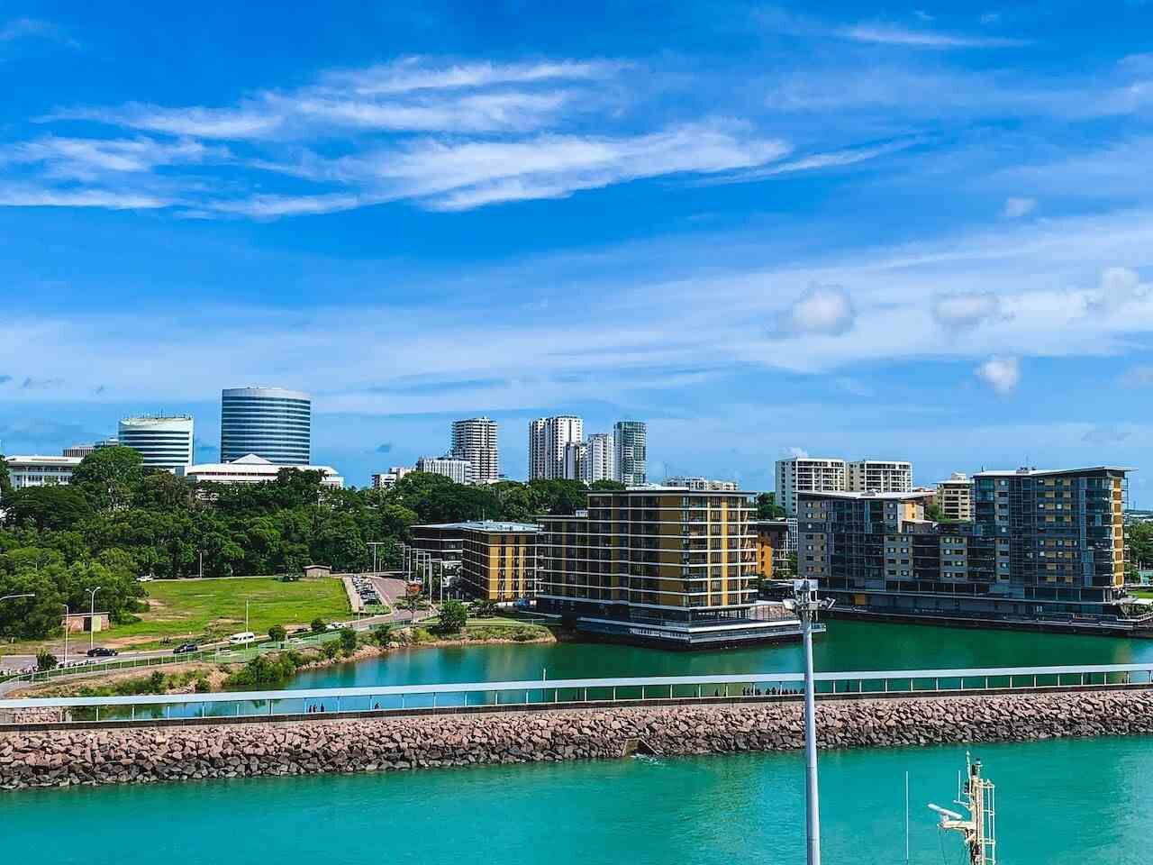 A view of Darwin, Northern Territory where the investment will be delivered.