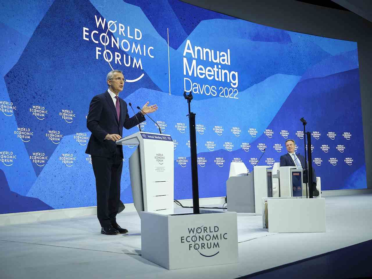 "We must recognise that our economic choices have consequences for our security", stated NATO Secretary-General Jens Stoltenberg during World Economic Forum in Davos.