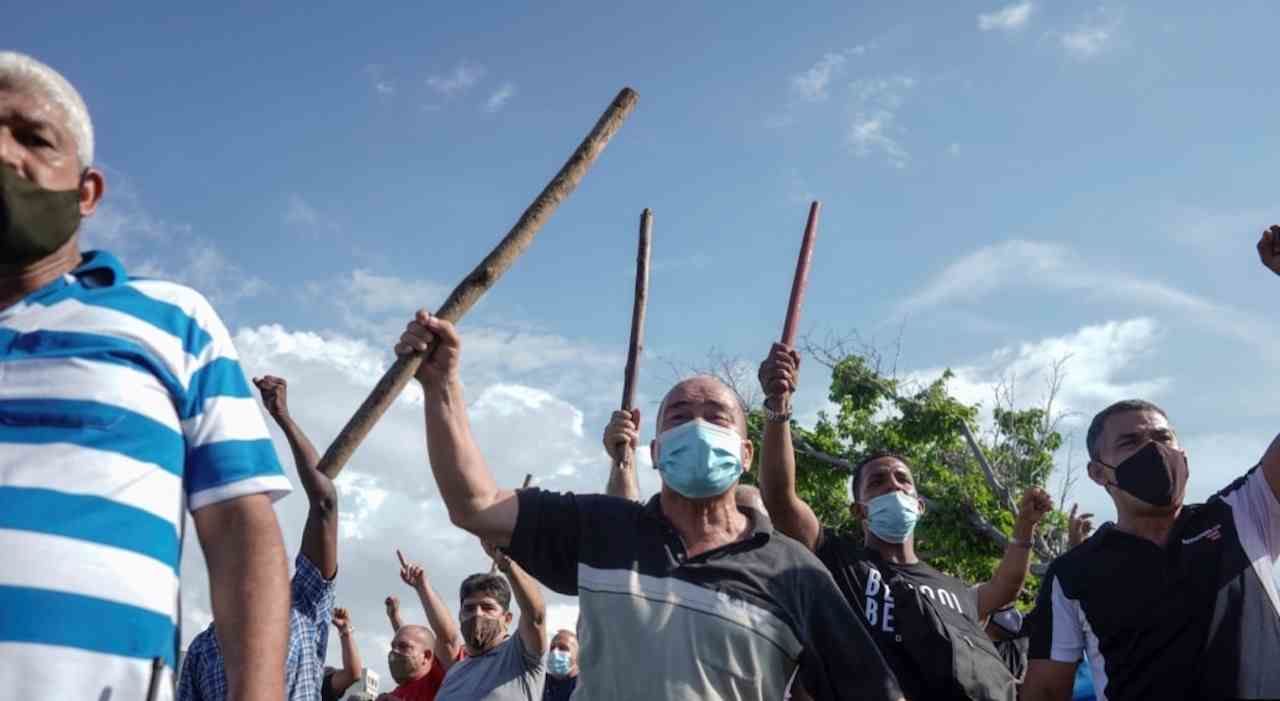 Cuban regime recruites plainclothes guards to crack down on pro-freedom protesters.