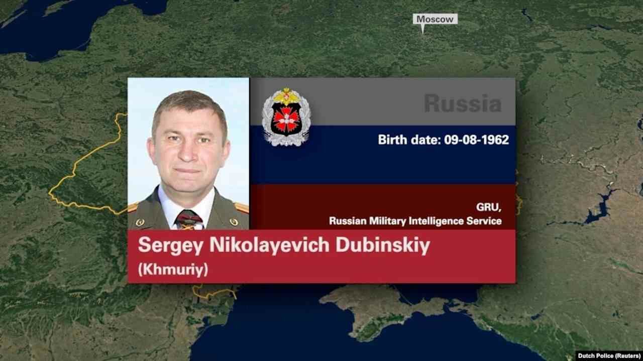 A commander of the Russian-terrorists' operation in Eastern Ukraine on the day of the MH17 crash Mr. Sergei Dubinsky.