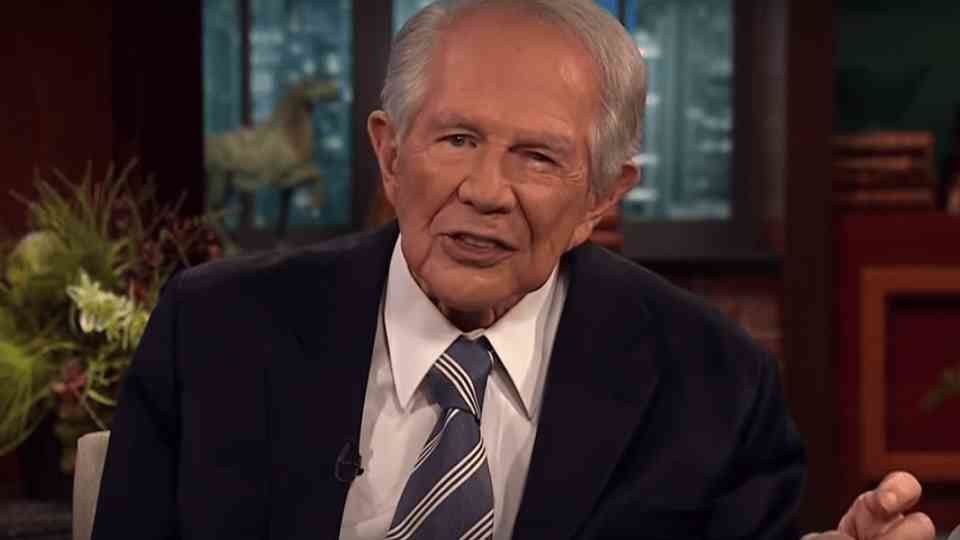 Pastor, media manager, political commentator, former Republican presidential candidate Pat Robertson.