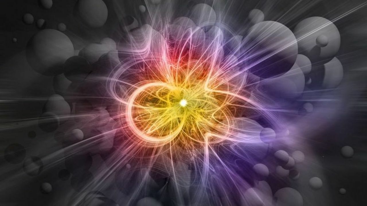A behavior of a new particle as photographed by the researchers during the experiments.