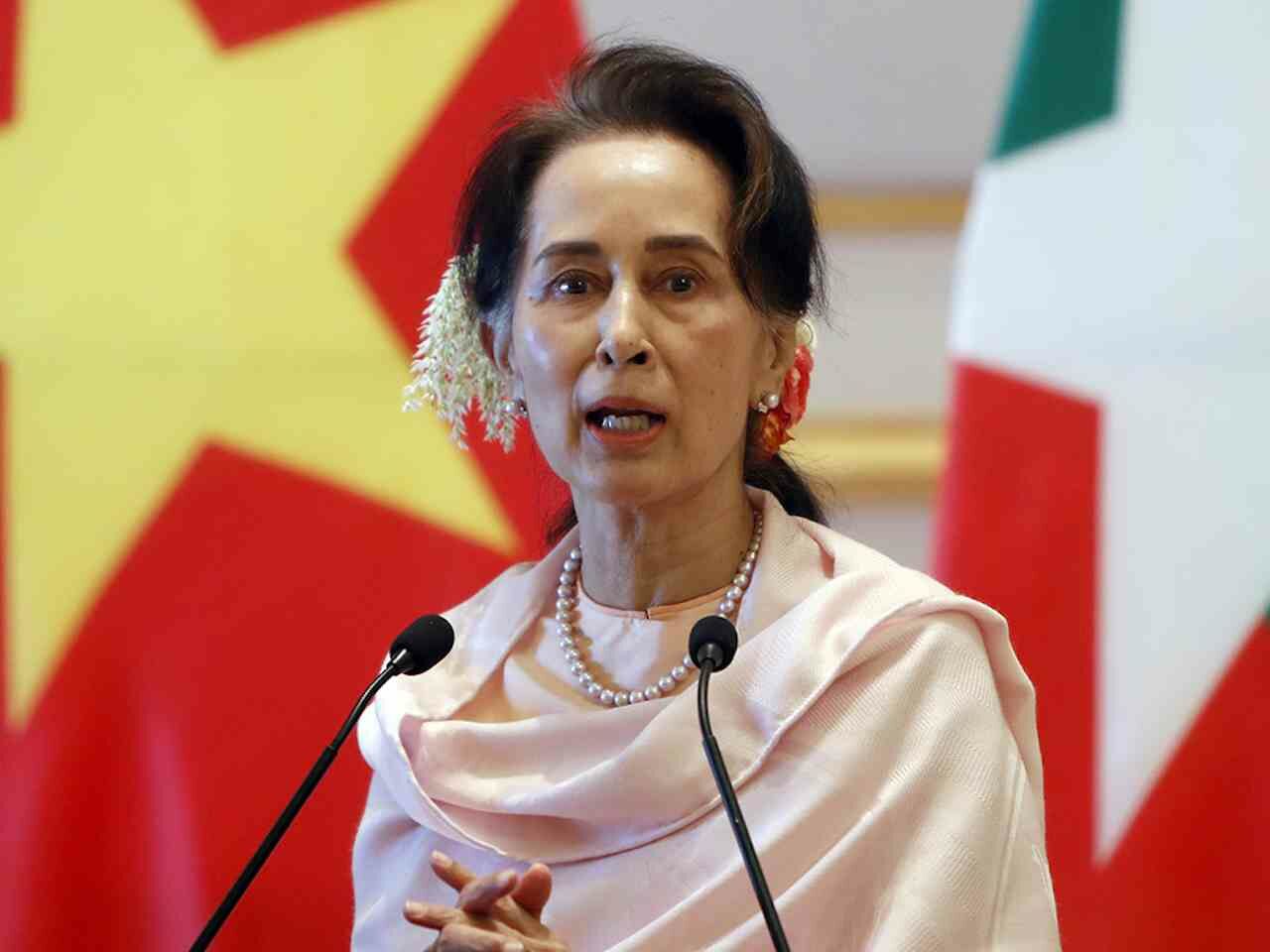 Elected leader of Myanmar Ms. Aung San Suu Kyi has been unjustly kept detained by the military junta.