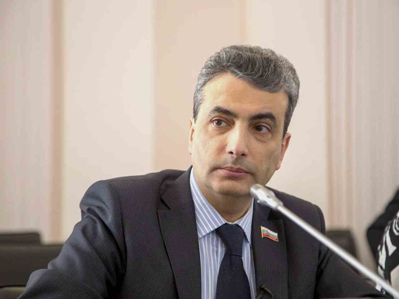 Russian opposition party Yabloko senior politician Lev Schlosberg.
